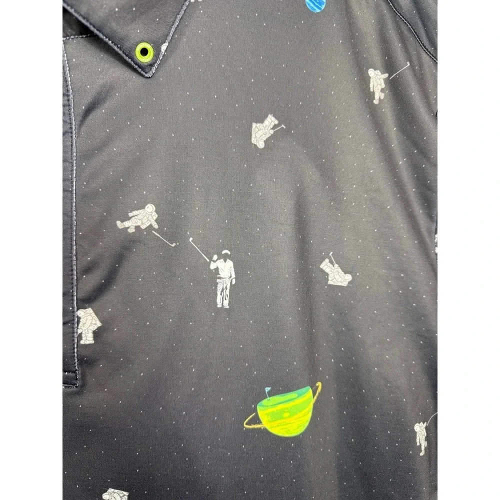 William Murray Lot of Three Golf Polo Mens XX-Large Green Floral Shirt Button Up - Picture 3 of 16